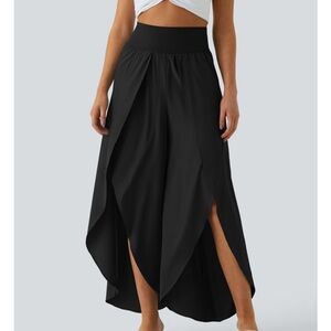 HALARA Black Asymmetrical Women's Pants